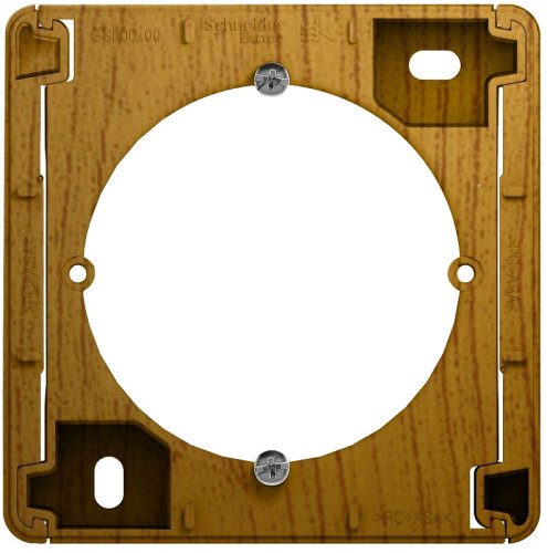 Коробка для наружнего монтажа Systeme Electric Glossa дерево картинка